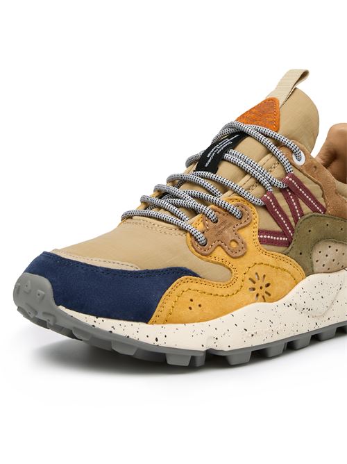 YAMANO 3 M BEIGE/MULTICOLOR FLOWER MOUNTAIN | YAMANO MC/TNAVY/CREAM